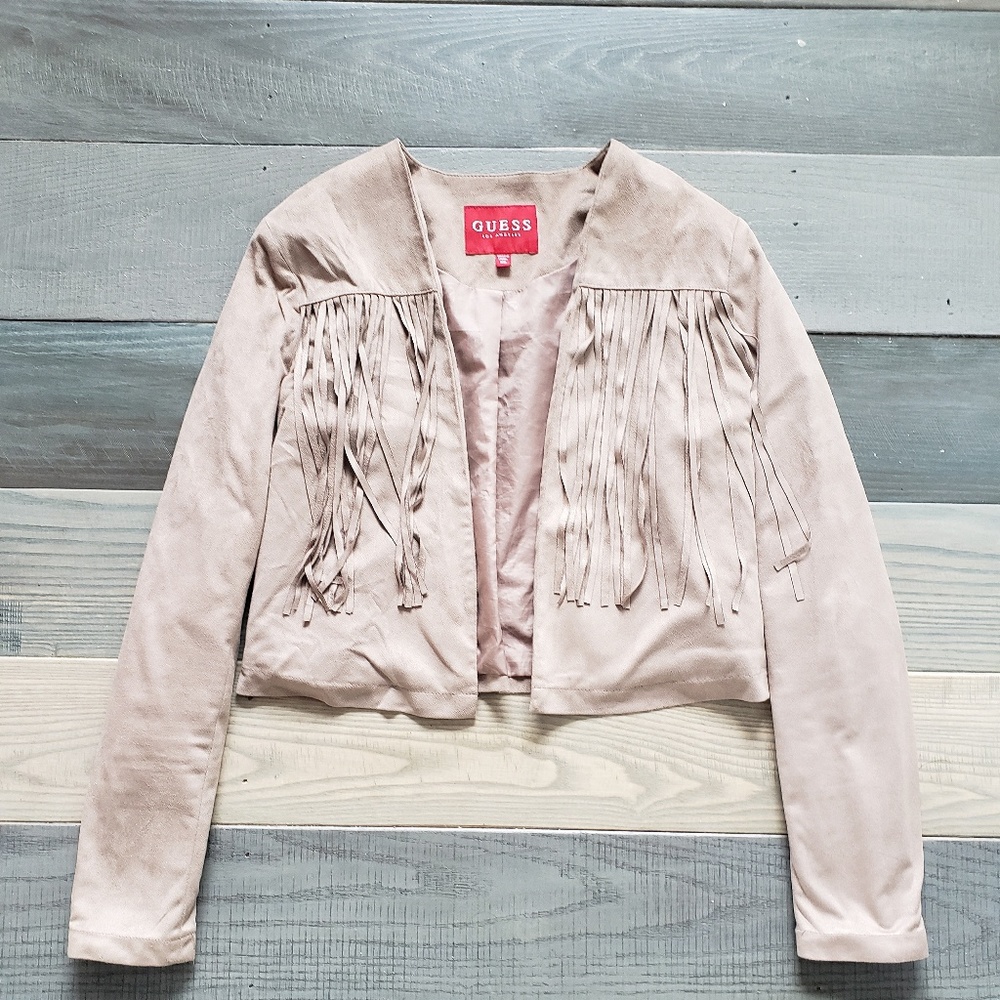 Guess jacket suade XS